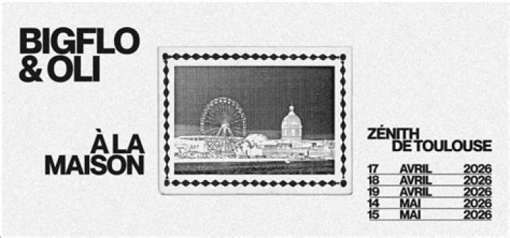 Billet bigflo et oli toulouse