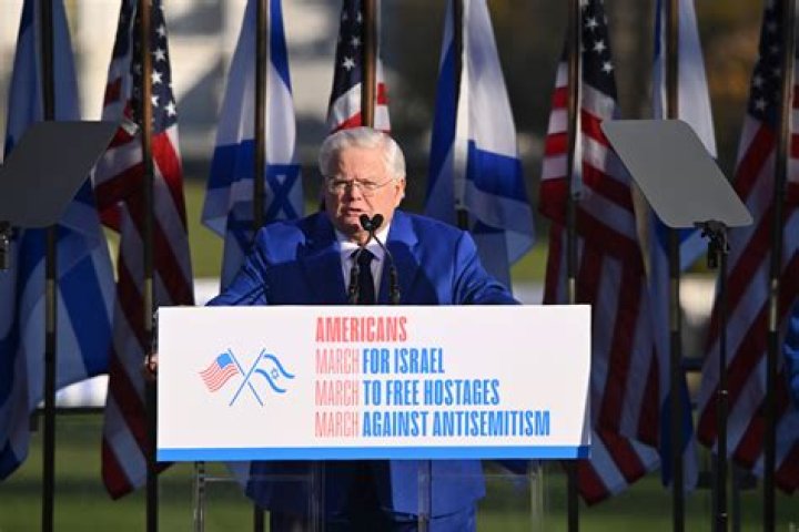 John Hagee’s March for Israel speech was odd given his antisemitic remarks