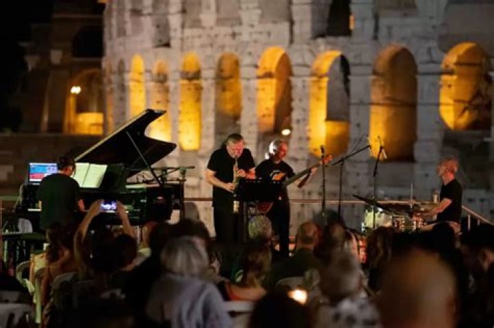 Rome jazz concerts under the stars with Colosseum view
