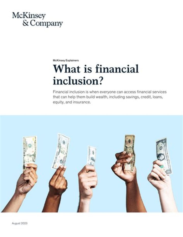 What is financial inclusion? | McKinsey
